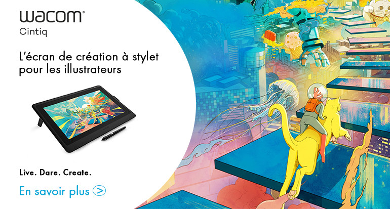 Le nouvel écran intéractif Wacom Cintiq 16 !